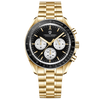 Gold Black White