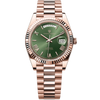 Rose Gold Green